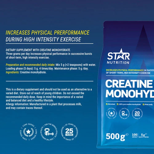 Creatine Monohydrate, 500 g